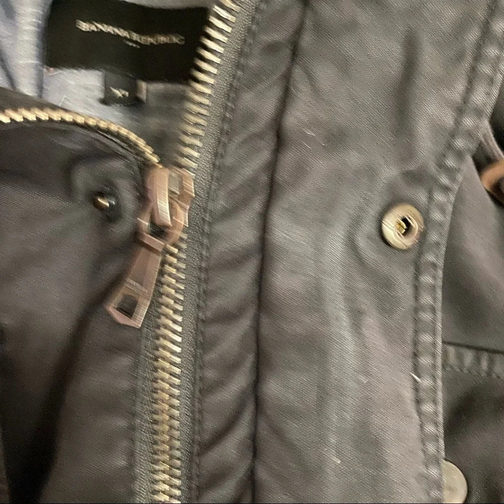 Banana Republic Alpine Parka Coat faded Wood - Picture 6 of 9